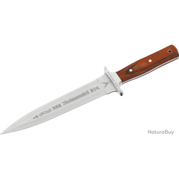 Couteau Walther LA CHASSE BOAR HUNTER lame acier 440C 235MM