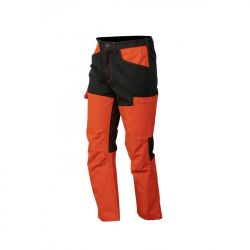 Pantalon de chasse enfant renforcé Treeland Maquisard Orange