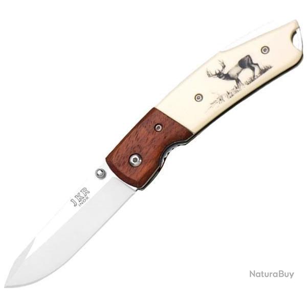 COUTEAU JKR cerf 75mm