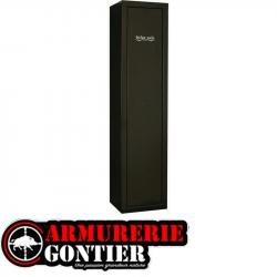 Armoire Forte INFAC Gamme SENTINEL 6 + 1 armes avec lunette + coffre interieur