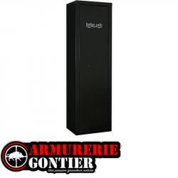 Armoire Forte INFAC Gamme SENTINEL 8 + 2 armes avec lunette + coffre interieur