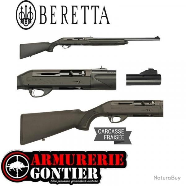 Fusil semi-automatique Beretta Bellmonte I Synthtique SLUG ray cal 12/76 Canon 61 cm
