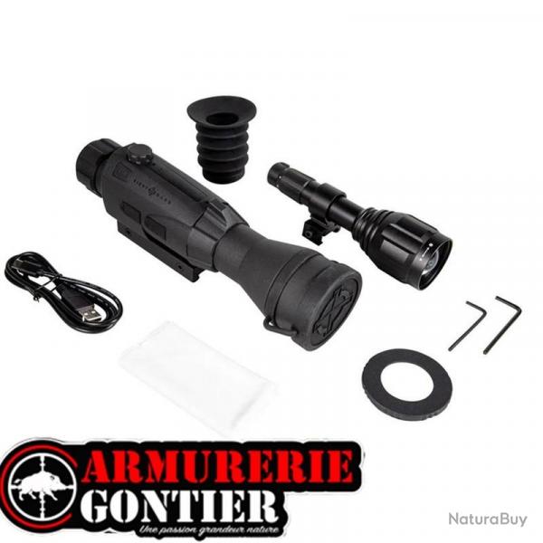 lunette de vise jour/nuit numrique SIGHTMARK WRAITH 4K MAX 3-24X50