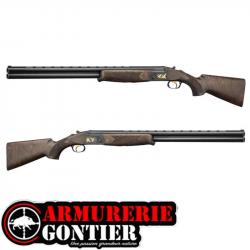 Fusil FAIR CLASSIC Acier noir 12/76 Extracteurs double détente 71 CM CI