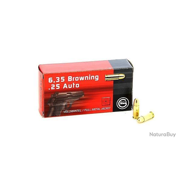 Geco 6,35 Browning FMJ 50 grs (x50)