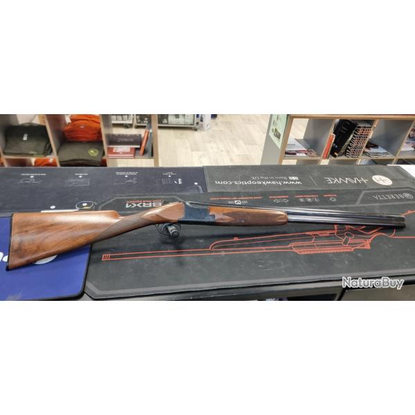 Fusil superpos Browning B27 cal 12/70 can 70cm