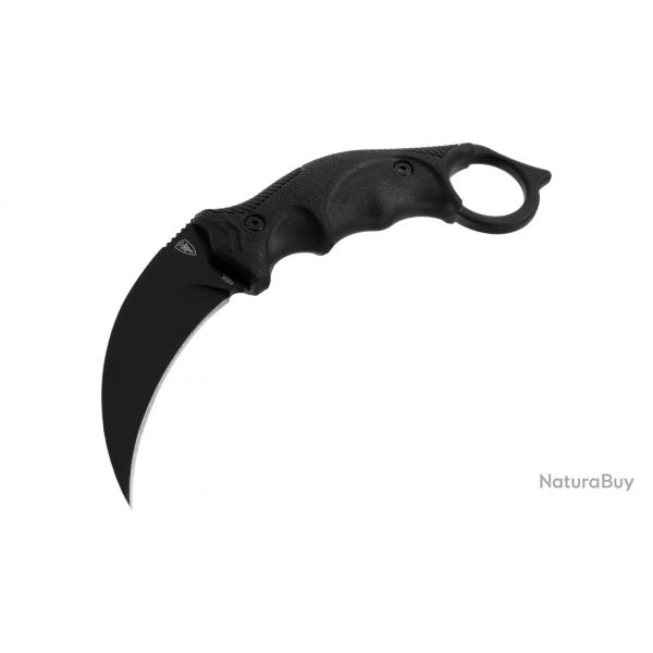 Couteau Karambit Elite Force Lame Hawkbill 440A 90mm revtement noir anti-reflet +tui