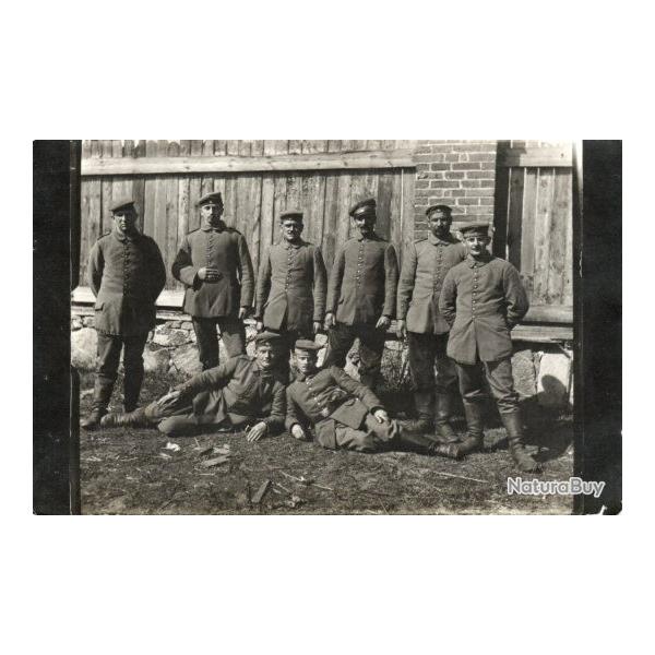 Carte - Photo Groupe de soldats allemands N1563
