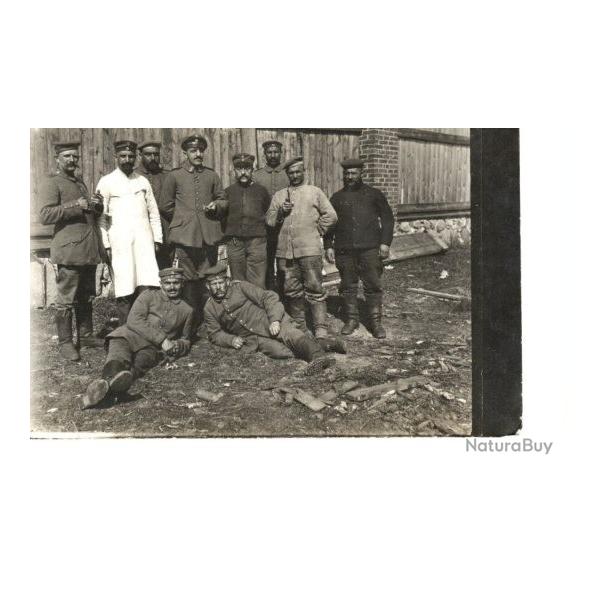 Carte - Photo Groupe de soldats allemands N1564