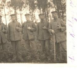 Carte - Photo Groupe de soldats allemands N°1565