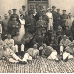 Carte - Photo Groupe de soldats allemands N°1566