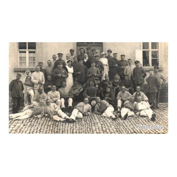 Carte - Photo Groupe de soldats allemands N1566