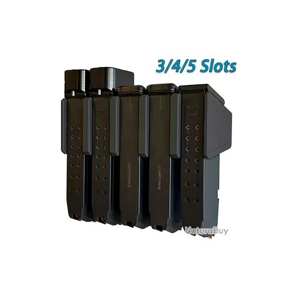 Support pour chargeur glock - 5 slots- LIVRAISON GRATUITE