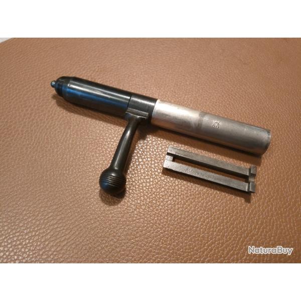 Culasse carabine MSA GAUCHER calibre 22lr avec son Extracteur