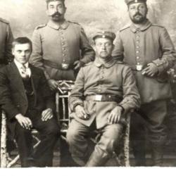 Carte - Photo Groupe de soldats allemands N°1568