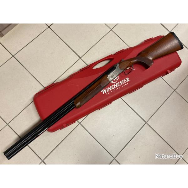 Vends fusil superpos WINCHESTER slect trap cal.12mag canon 76cm