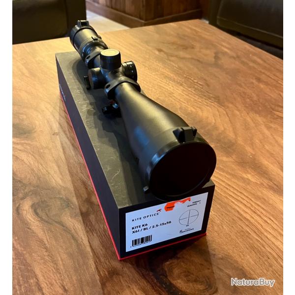 Lunette Kite Optics 2,5-15x56 iHD