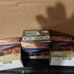 3 boites de 25 cartouches tunet 16/70mm pb 6 en 32g
