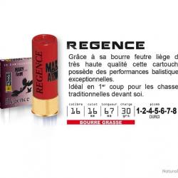 CARTOUCHES MARY ARM REGENCE CAL.16 BOURRE GRASSE N°1