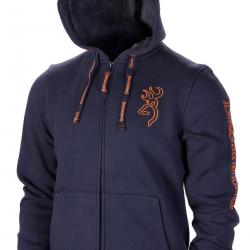 Sweatshirt Warm Snapshot Bleu - Browning Taille S