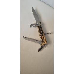Couteau automatique italien chasseur, 5 lames, Années 60...une beauté !!