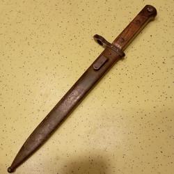 Rare baïonnette Austro-Hongroise pour troupes techniques ,Steyr Mle1895.