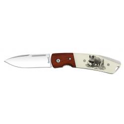 Couteau pliant Sanglier lame 7,7 cm
