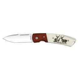 Couteau pliant Cerf lame 7,7 cm