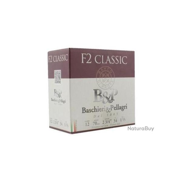 B&P - Cartouches F2 Classic - 12/70 34gr BJ 6