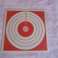 lot de cibles une cinquantaine environ 10x10cm