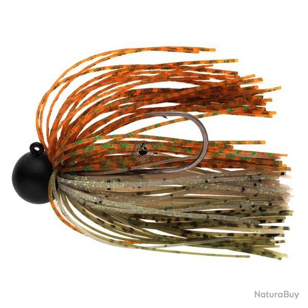 Leurre Daiwa Tournament Rubber Jig SAQ SAS RH 10g Pumple Smoke Grey