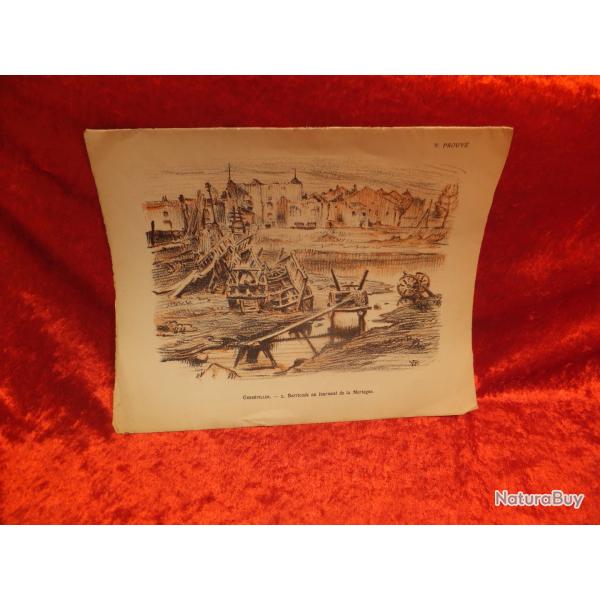 Lot de 8 Affiches de la grande Guerre. Authentique pas de photocopie.