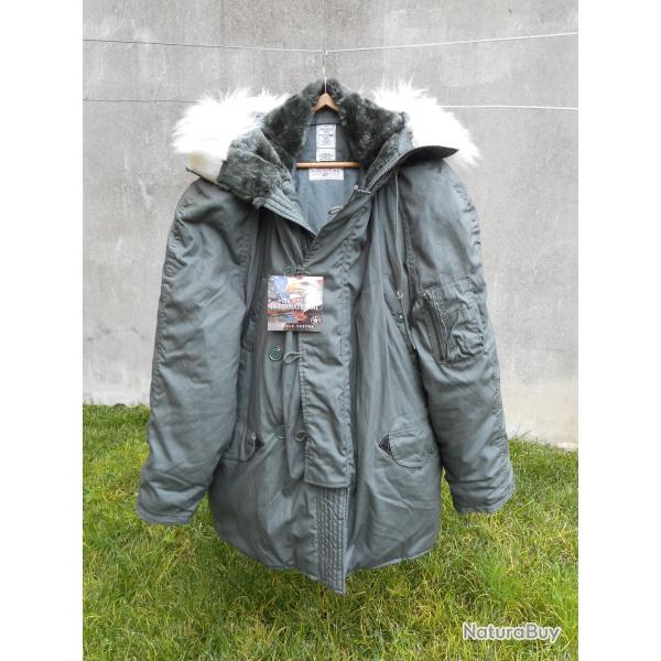 Original parka d'hiver N-3B de l'US Air Force
