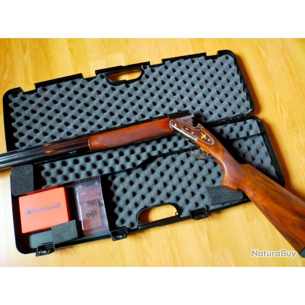 Fusil superpos cal.12/76 BETTINSOLI : X.TRAIL LITE LUXE