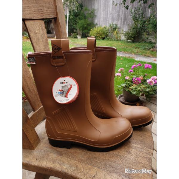Bottes de scurit DUNLOP P44 fourres neuves