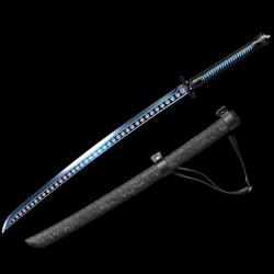 Katana en acier manganèse haute performance - Élégance et précision enchère 1