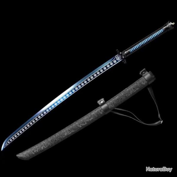 Katana en acier manganse haute performance - lgance et prcision enchre 1
