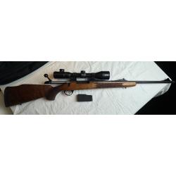 Carabine de chasse Bergara B14 timber .30-06 avec lunette Walther PRS 2-12x44 IGR point rouge montée