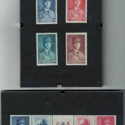 Timbres Poste Anciens - Maréchal PETAIN