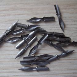 lot 20 plumes vintage BLANZY POURE & CIE. modèle ZEPHYR