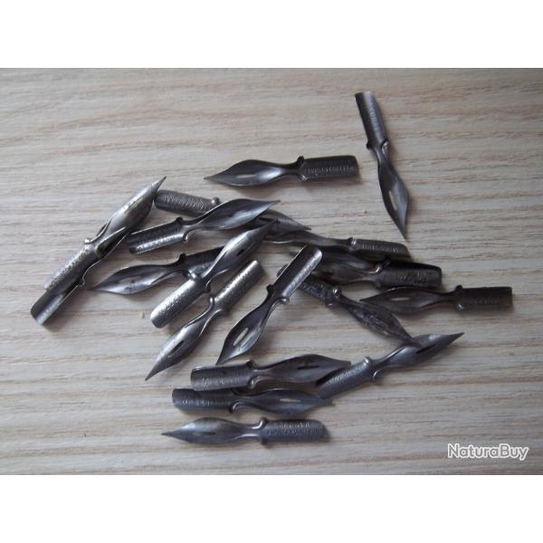 lot 20 plumes vintage BLANZY POURE & CIE. modle ZEPHYR