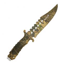 PROMOTION ! Couteau camo lame 15.5 cm Stepland