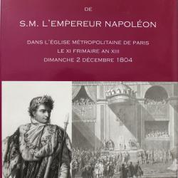 Livre Le Sacre de S.M. L'Empereur Napoléon