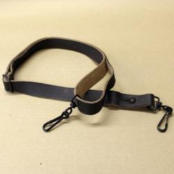 Sangle Bretelle transport PM Mat-49 cuir noir pour fusil