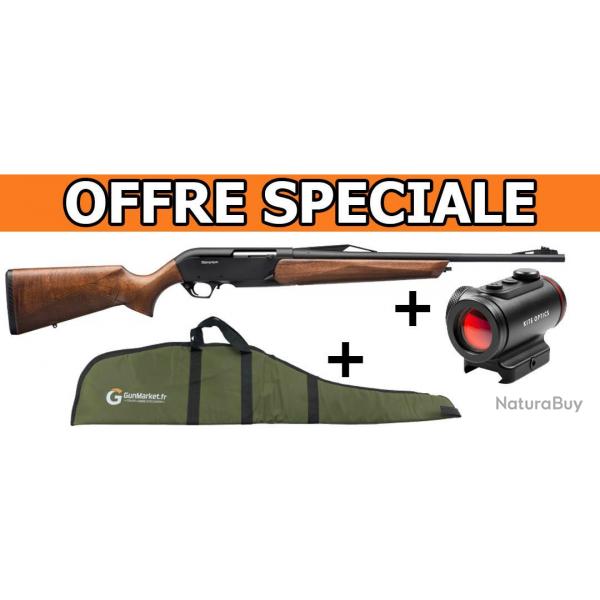 OFFRE SPECIALE - CARABINE SEMI-AUTO WINCHESTER SXR2 FIELD CALIBRE 9.3x62 + POINT ROUGE KITE BT1