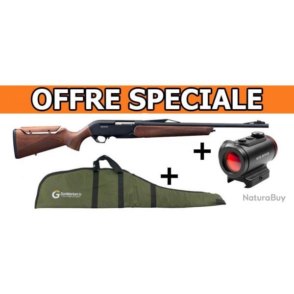 OFFRE SPECIALE - CARABINE SEMI-AUTO WINCHESTER SXR2 FIELD AJUSTABLE CALIBRE 30-06 + POINT ROUGE KITE