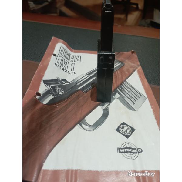 CHARGEUR ERMA EM.1 CAL 22LR CAT B