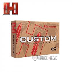20 Munitions HORNADY Custom International Cal 308 Win 165Gr Etx