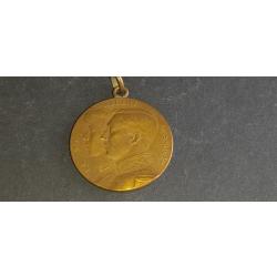 MEDAILLE PORTABLE BELGIQUE 1914