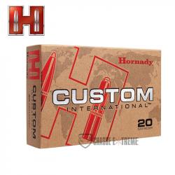 20 Munitions HORNADY Custom International Cal 6.5X55 140Gr GMX